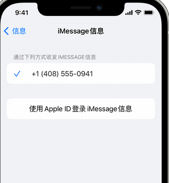 通道apple维修iPhone上无法正常发送iMessage信息 