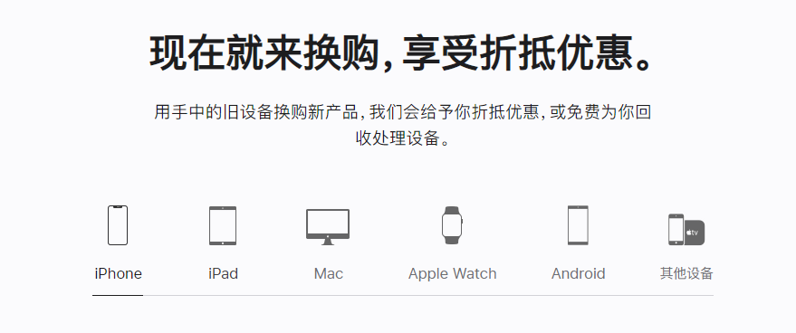 通道苹果手机维修分享iPhone以旧换新的去处 